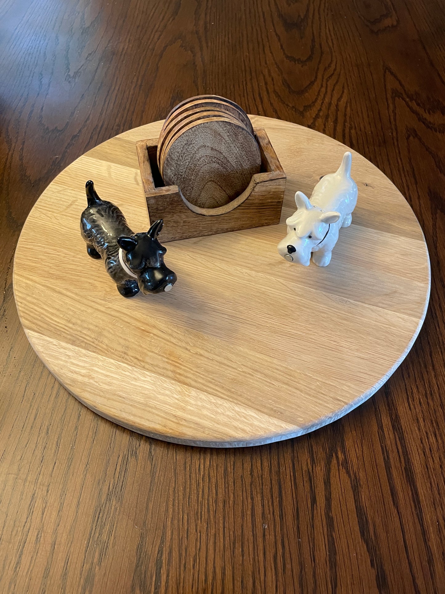 White Oak Lazy Susan