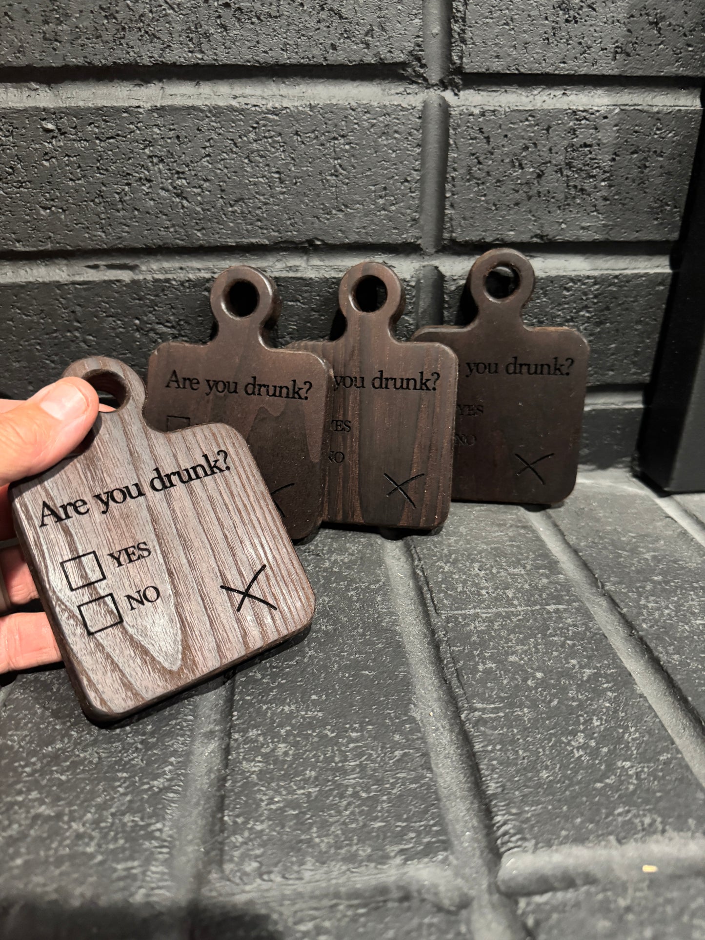 Mini Cutting Board Coasters