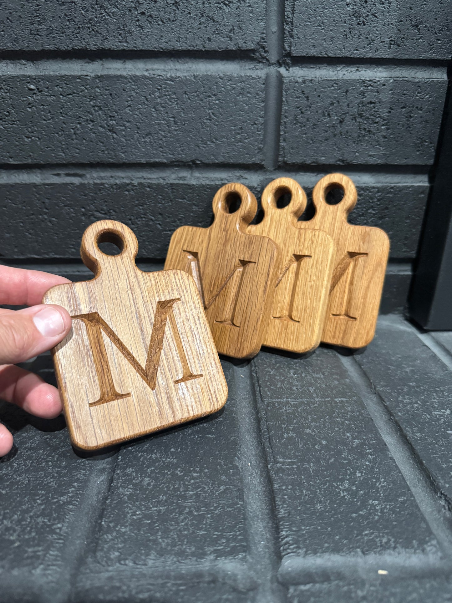 Mini Cutting Board Coasters