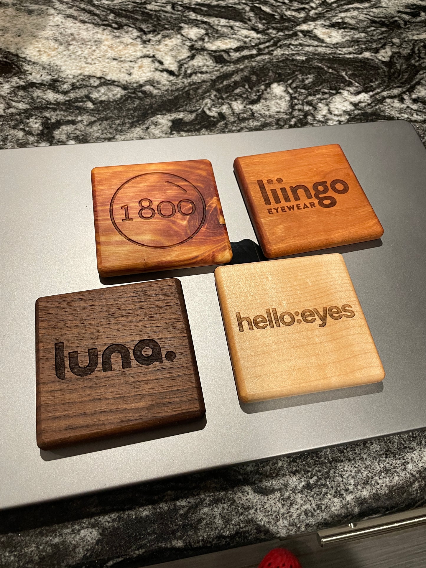 Wood Drink Coasters