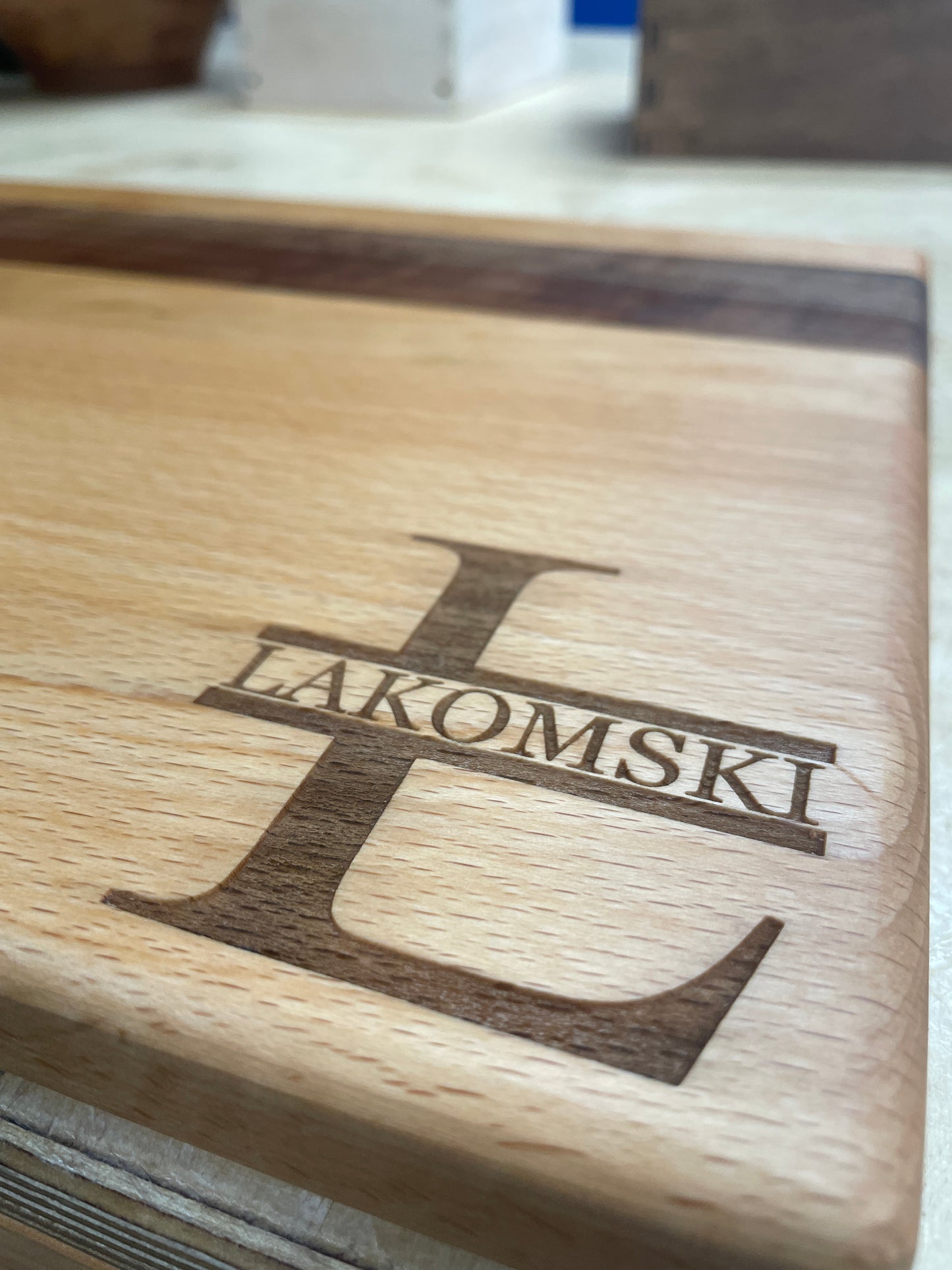 Multi Colored Cutting Board (3/4"-1" Thick)