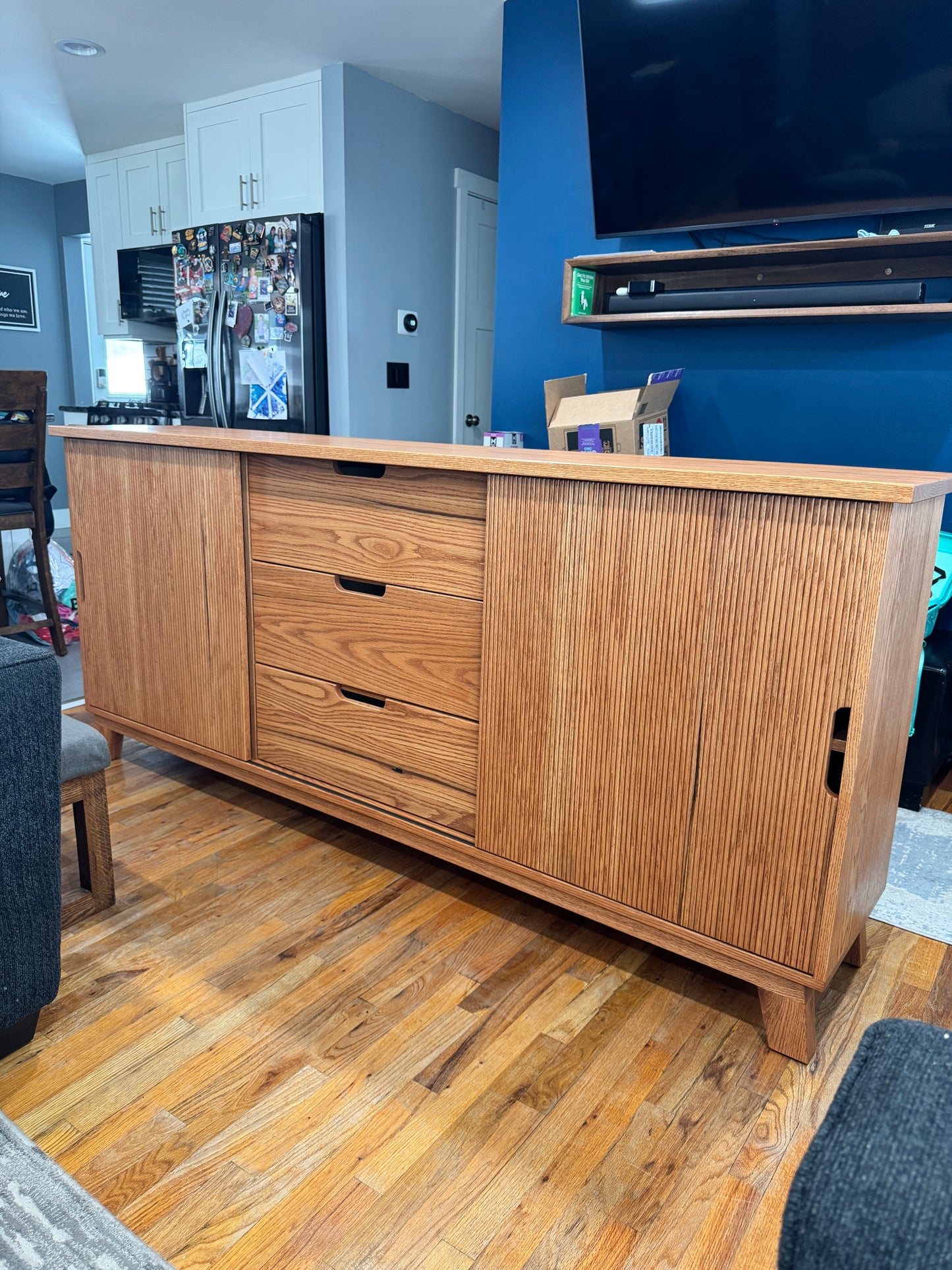 Custom Hardwood Entertainment Stands (see details before ordering)