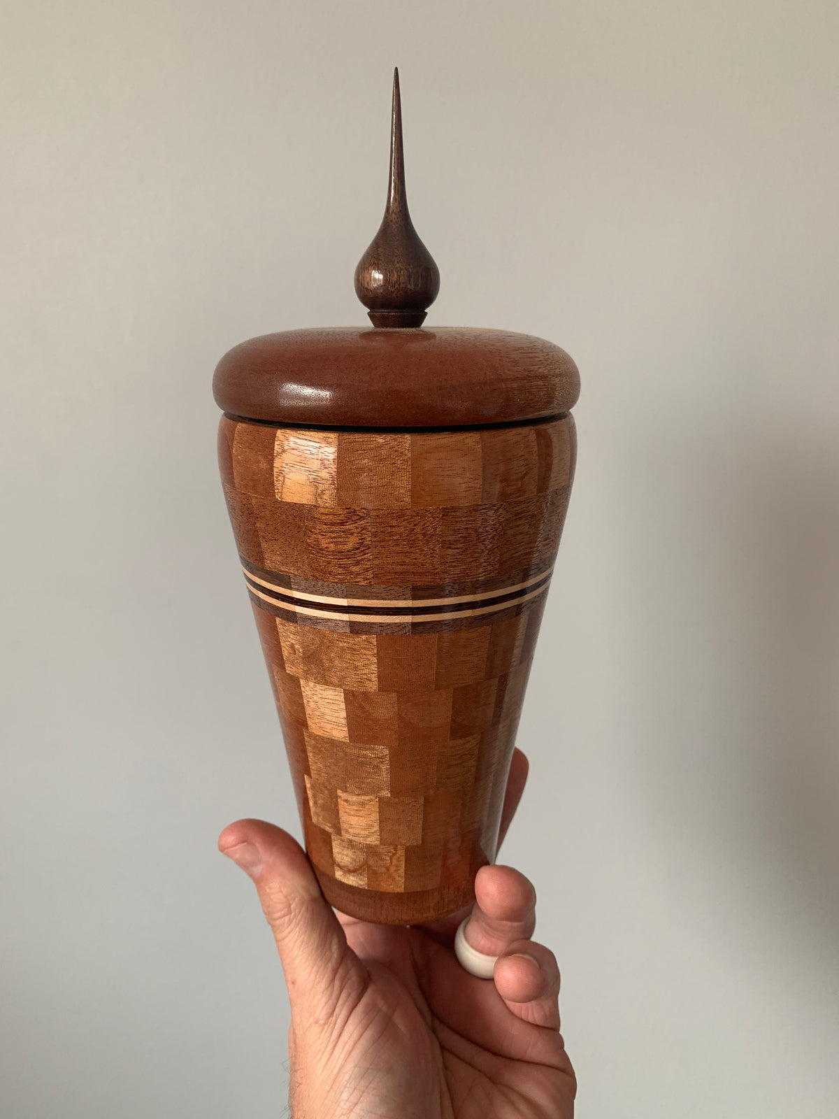 Custom Hardwood Urn (please contact to order, pricing starts at $295)