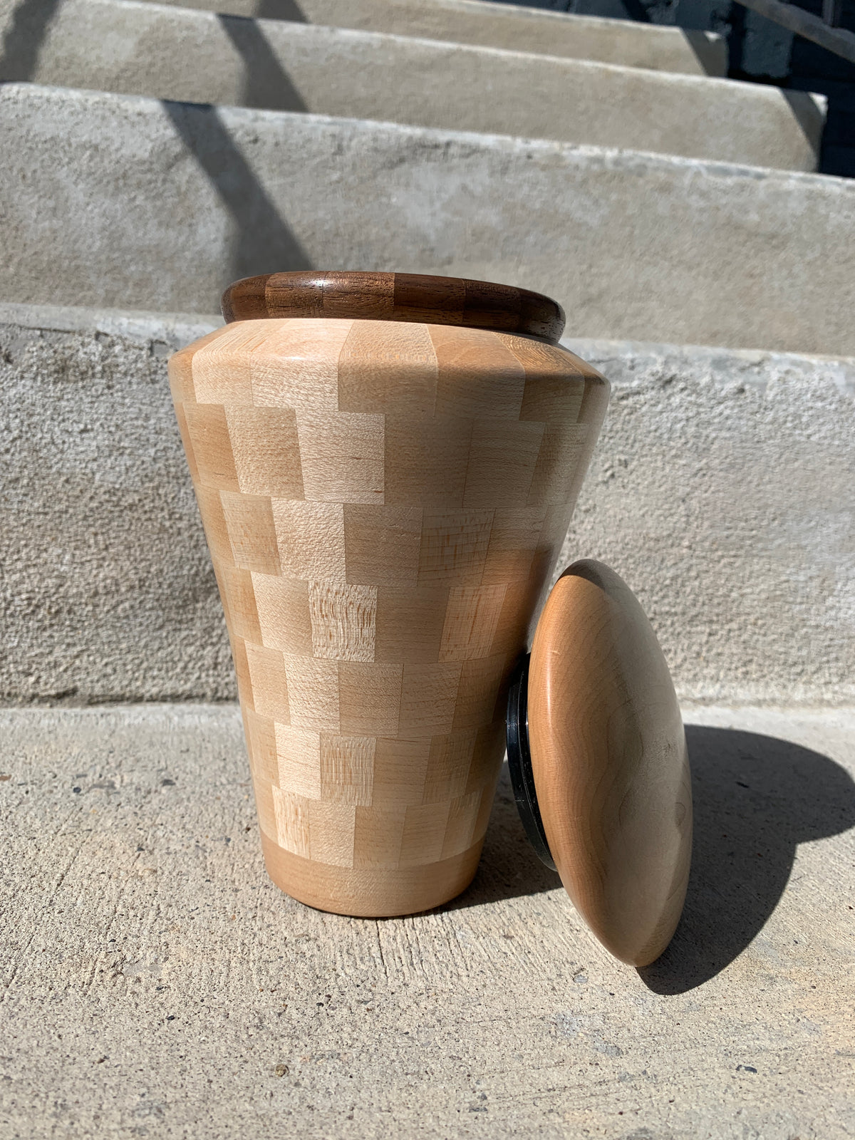 Custom Hardwood Urn (please contact to order, pricing starts at $295)
