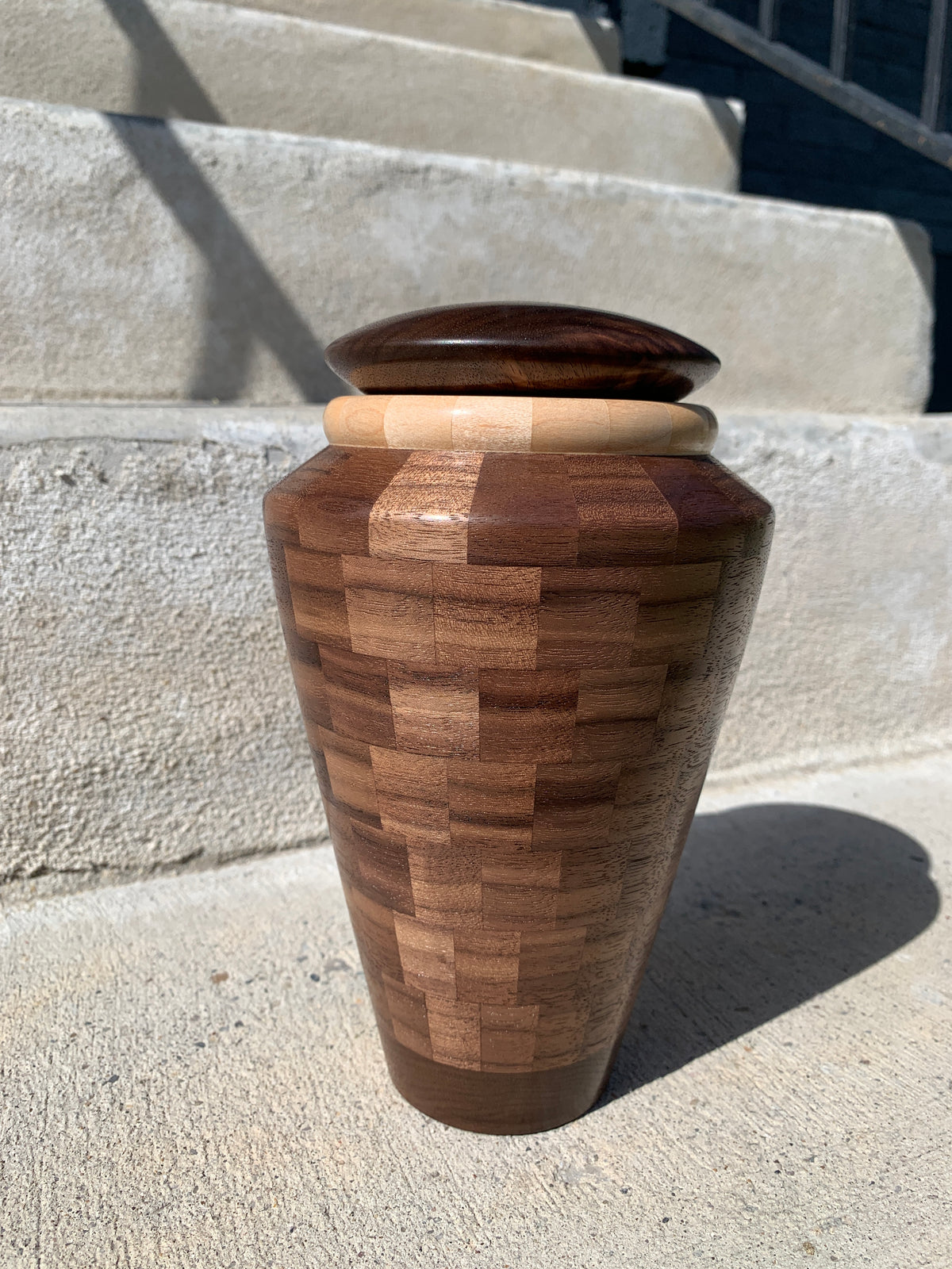 Custom Hardwood Urn (please contact to order, pricing starts at $295)