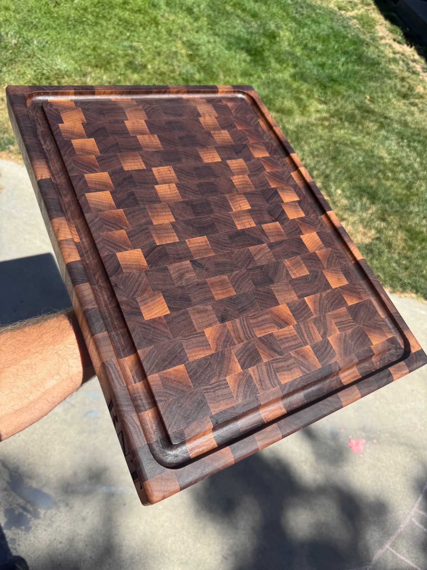 End Grain Cutting Board