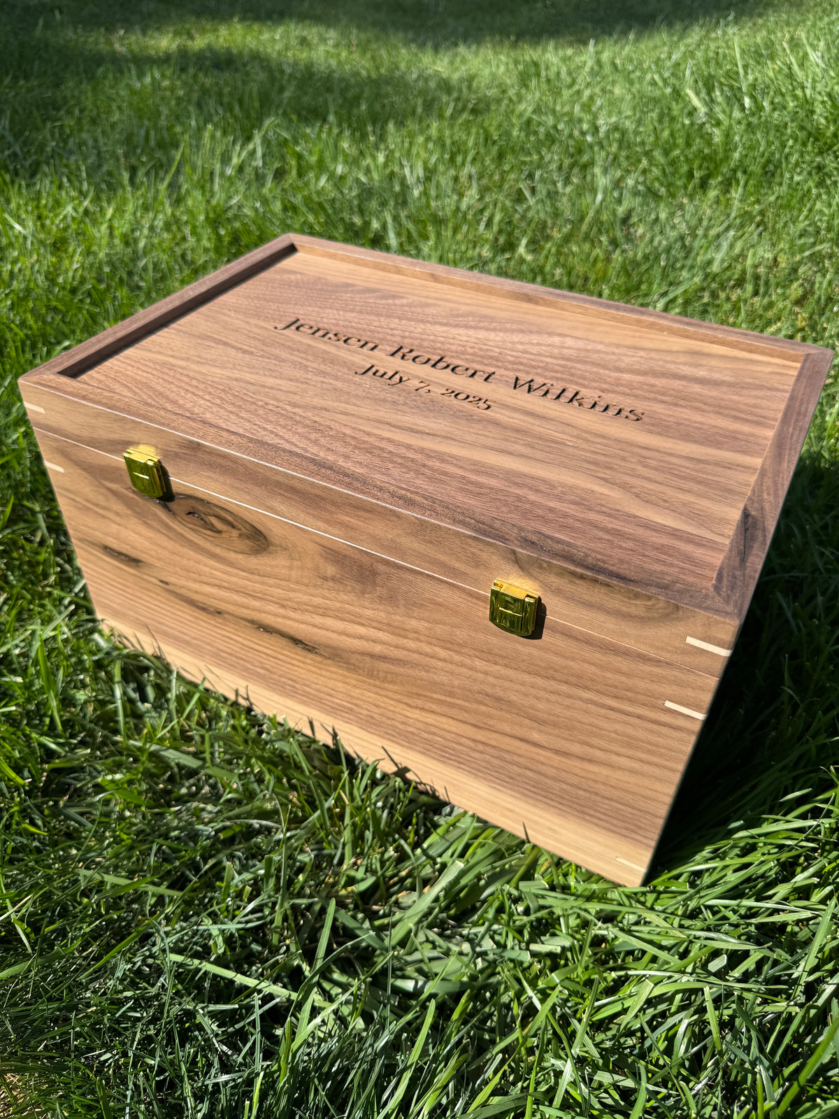 Custom Hardwood Urn (please contact to order, pricing starts at $295)