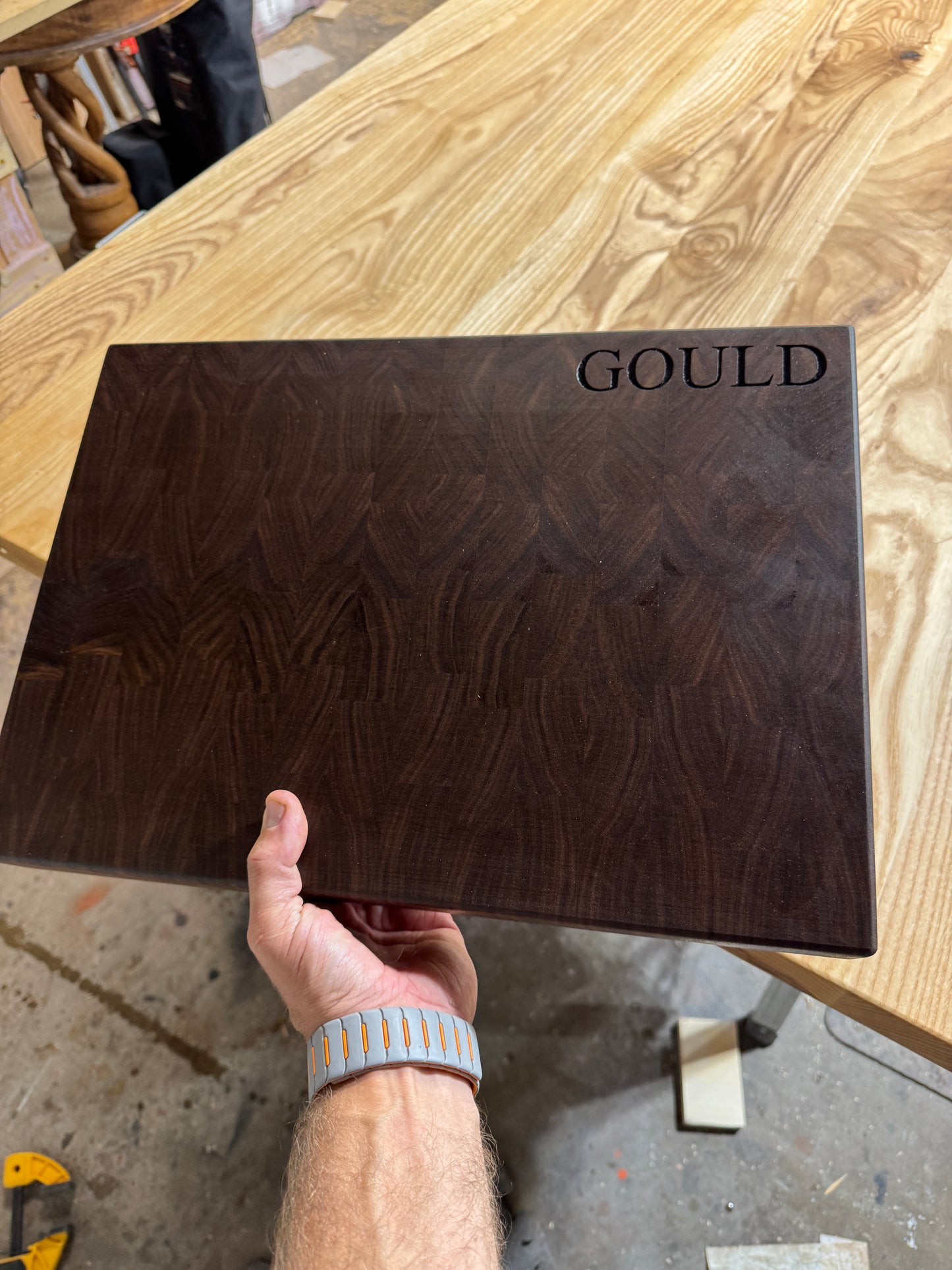 End Grain Cutting Board