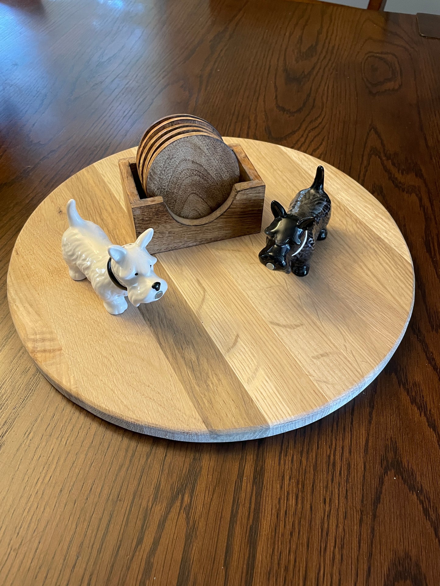 White Oak Lazy Susan