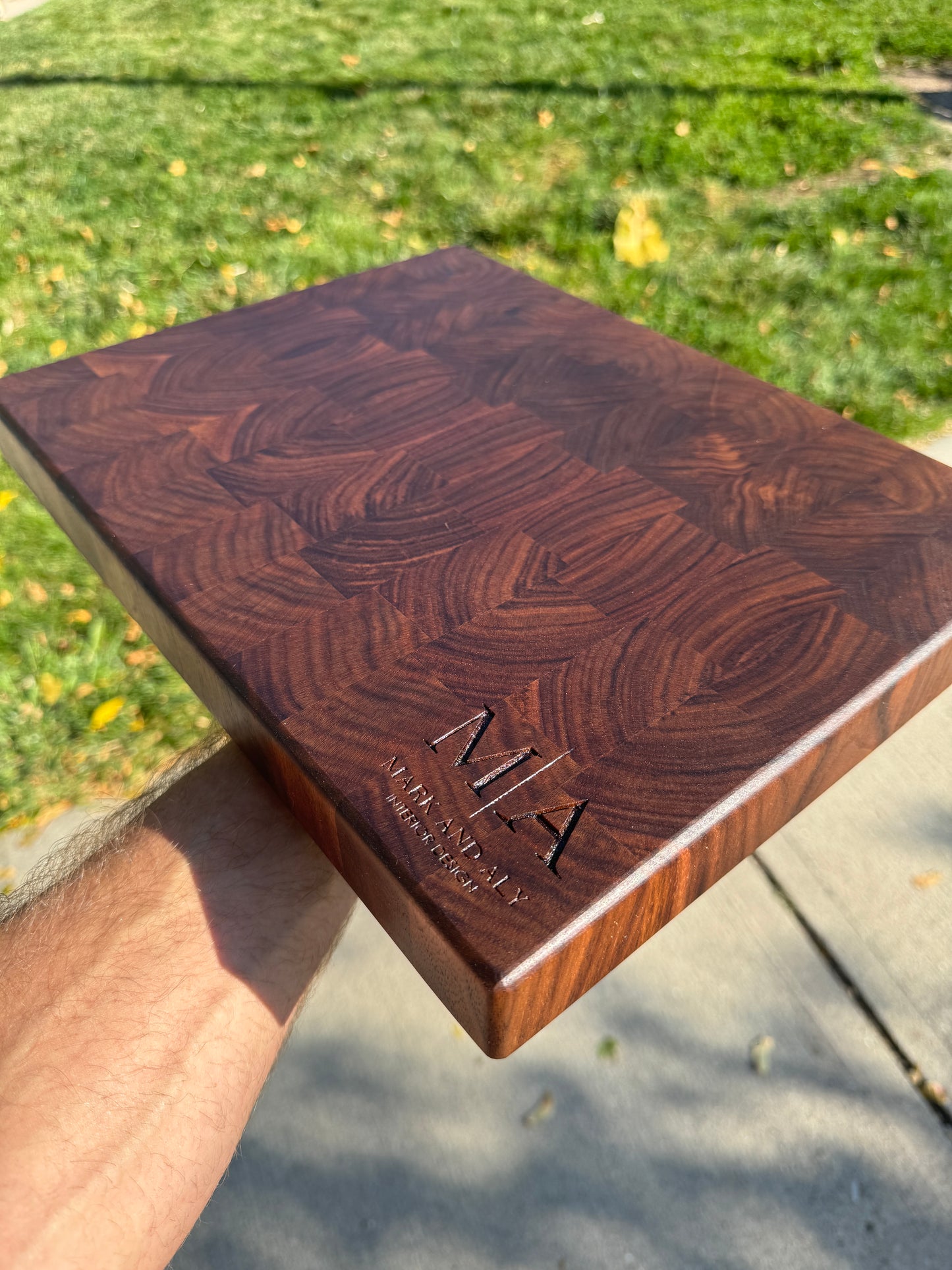 End Grain Cutting Board