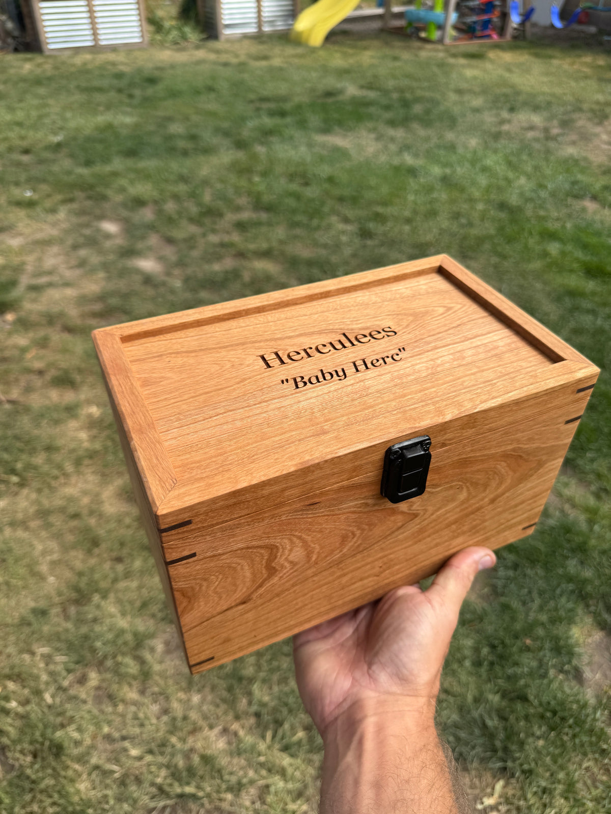Custom Hardwood Urn (please contact to order, pricing starts at $295)