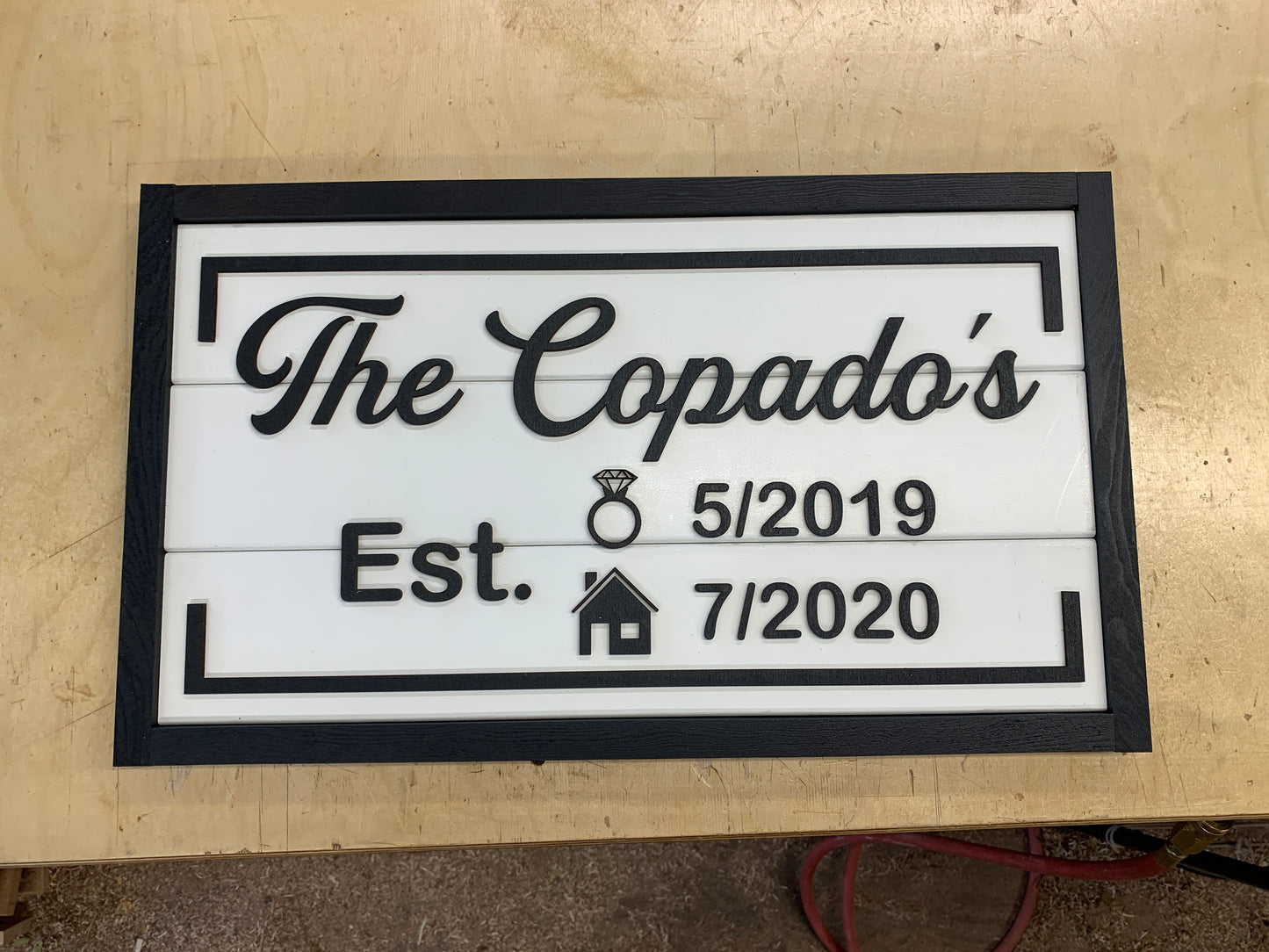 Custom Wood Name Signs