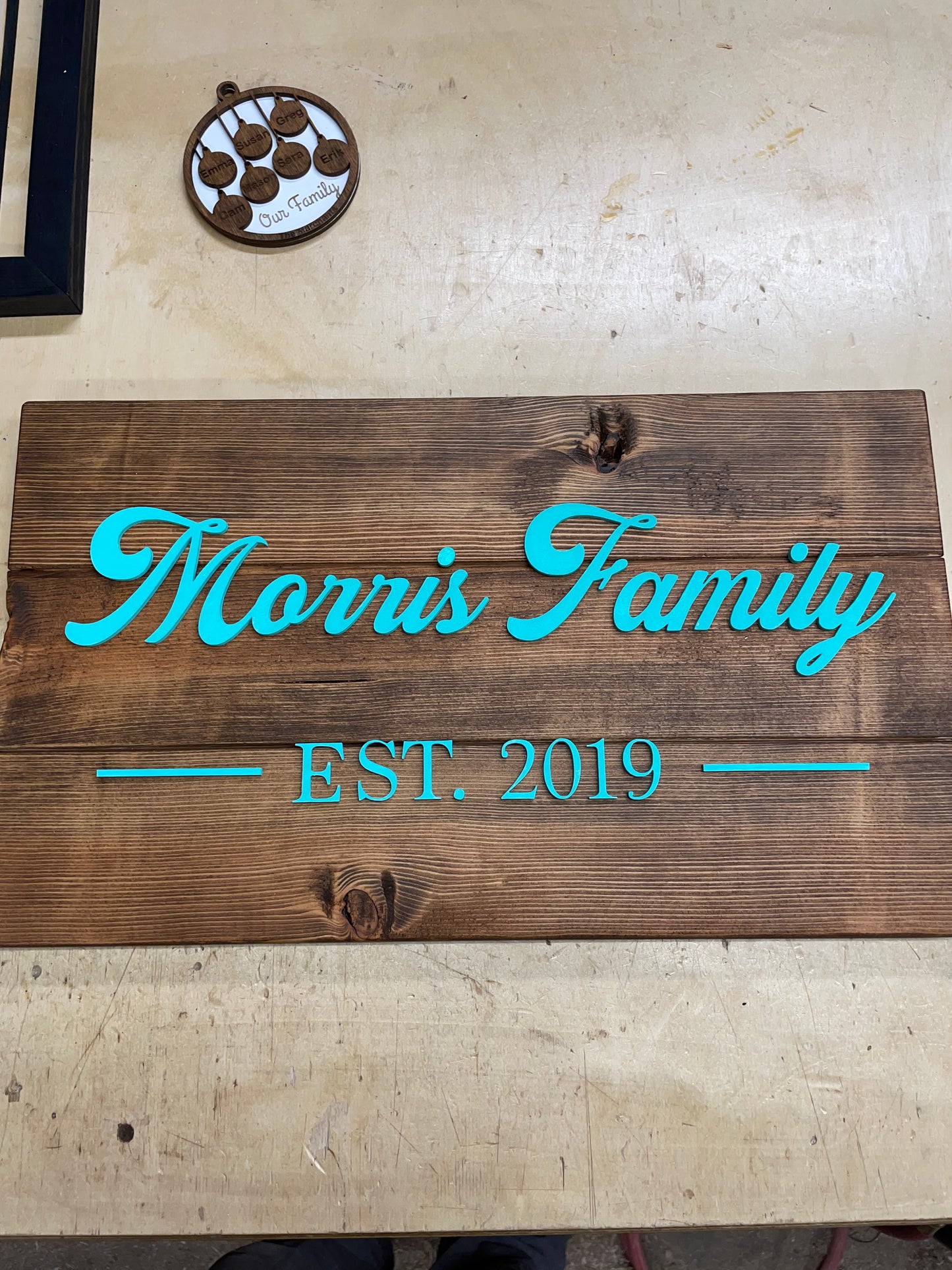 Custom Wood Name Signs