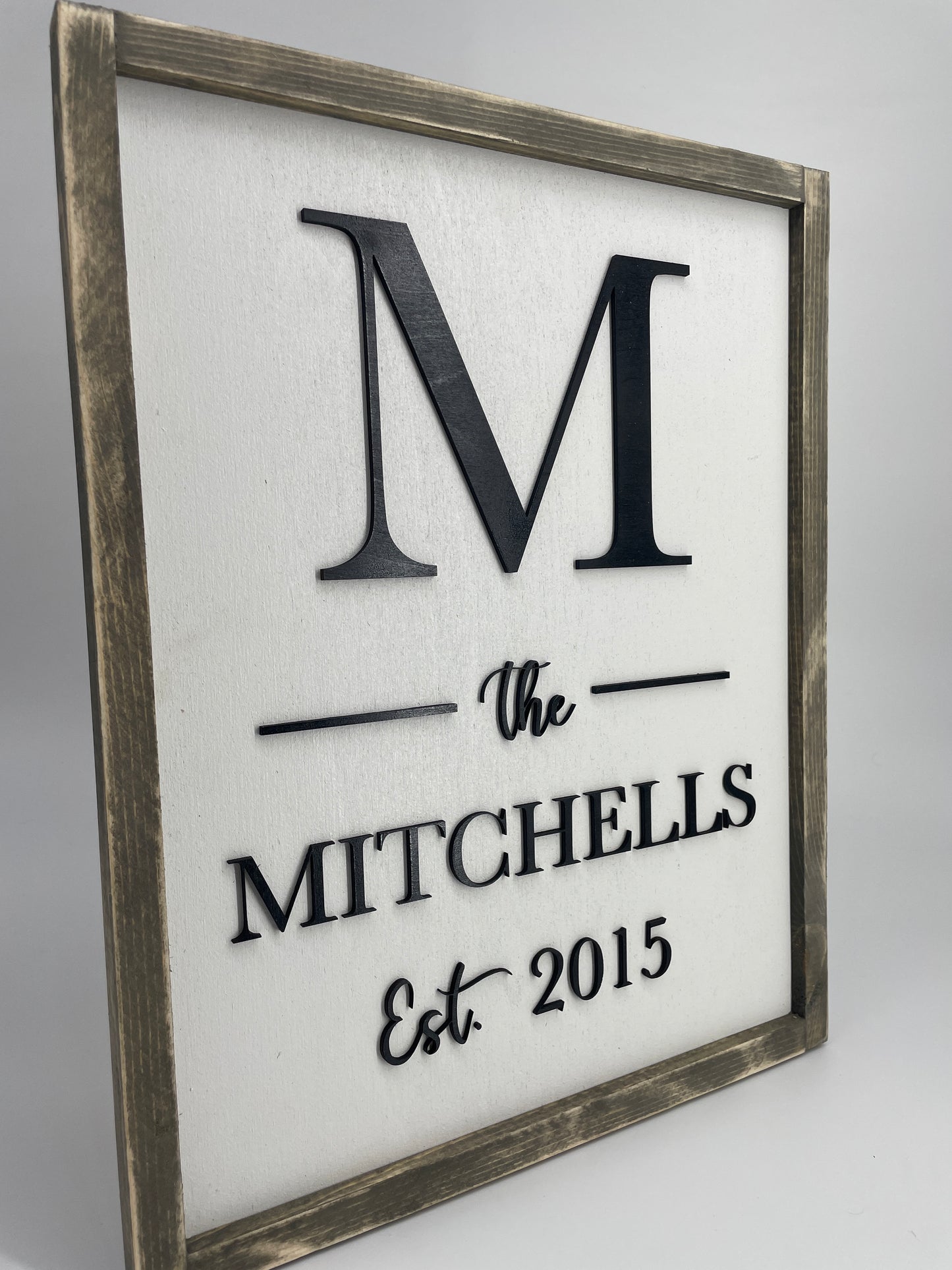 Custom Wood Name Signs