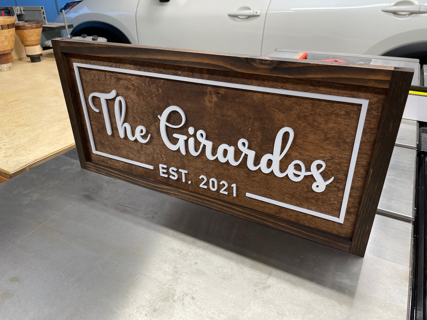 Custom Wood Name Signs