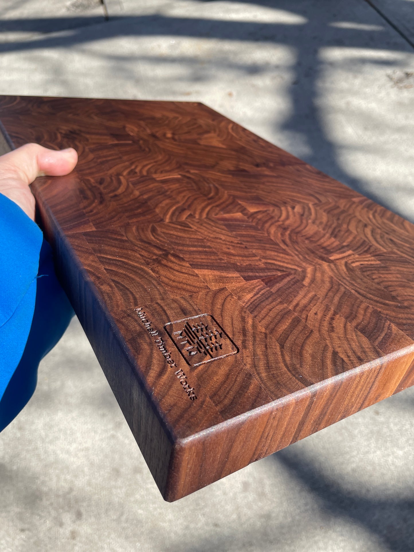 End Grain Cutting Board